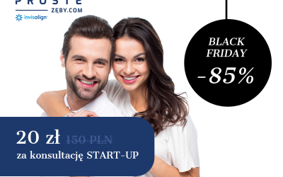 BLACK FRIDAY: 85% zniżki na wizytę START-UP
